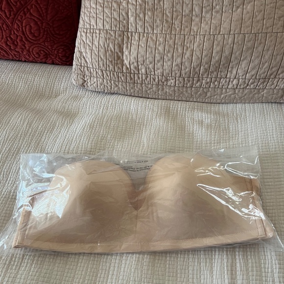LIVELY The No-Wire Strapless Toasted Almond Strapless Bra - Picture 16 of 16